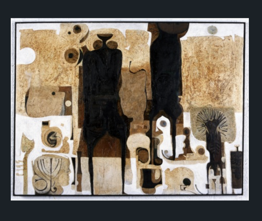 Ibrahim Salahi, They Always Appear, 1968 – Kilde - WikiArt